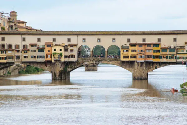Florence's Ponte Vecchio over the Arno